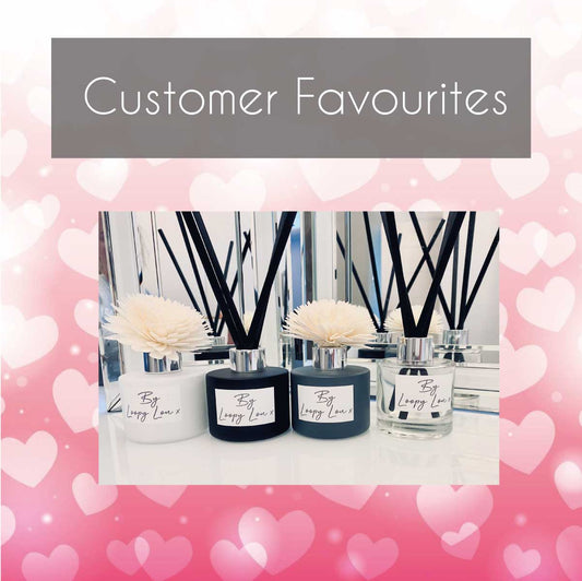 Customer Favourites Highly Scented Reed Diffusers