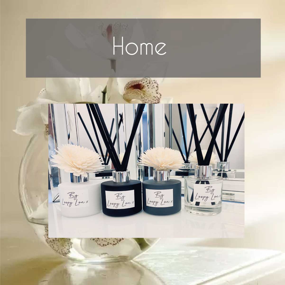 Home Fragrance Inspired Highly Scented Reed Diffusers – By Loopy Lou