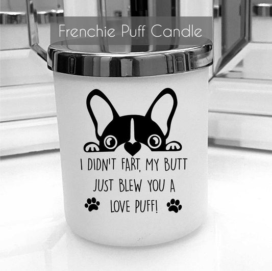 Frenchie Love Puff Fragranced Inspired Highly Scented 20cl Candles