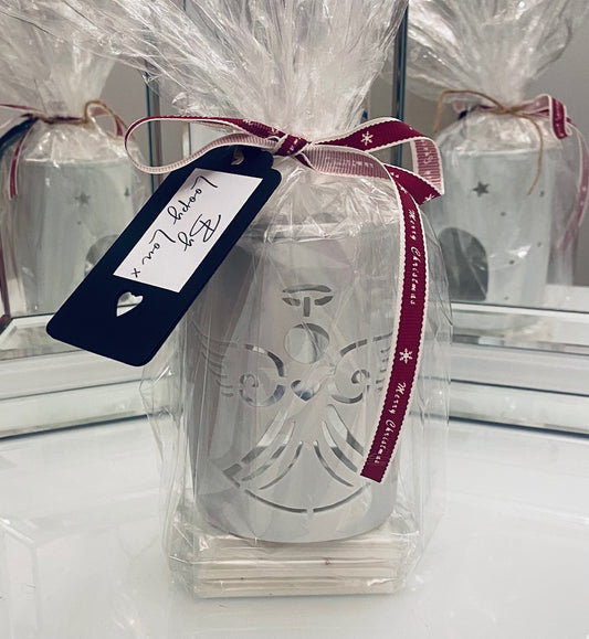 Gift Set Angel Cut Out Wax Warmer