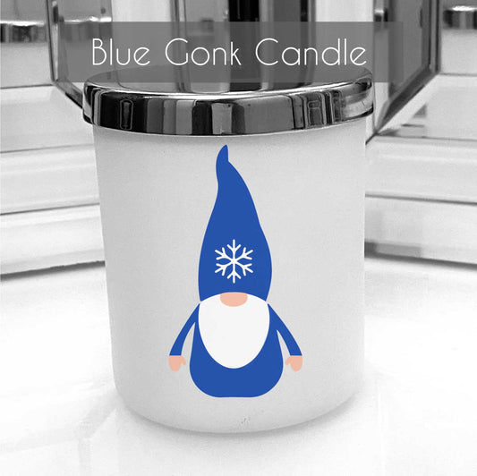 Blue Gonk Christmas Fragrance Inspired Highly Scented 20cl Candles