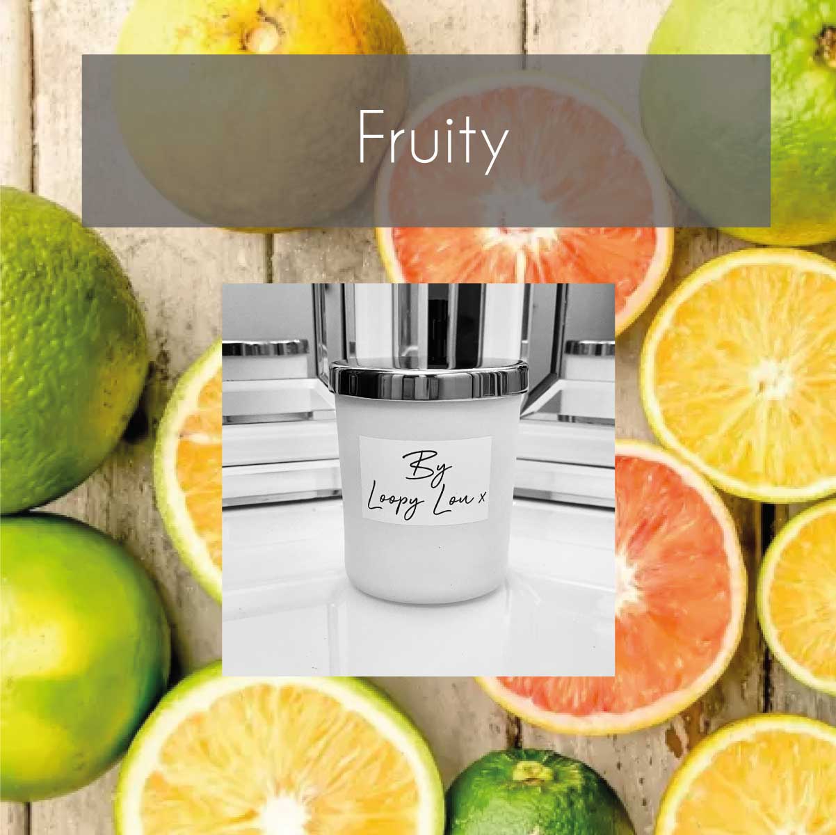 Fruity Fragrance Inspired Highly Scented 20cl Candle