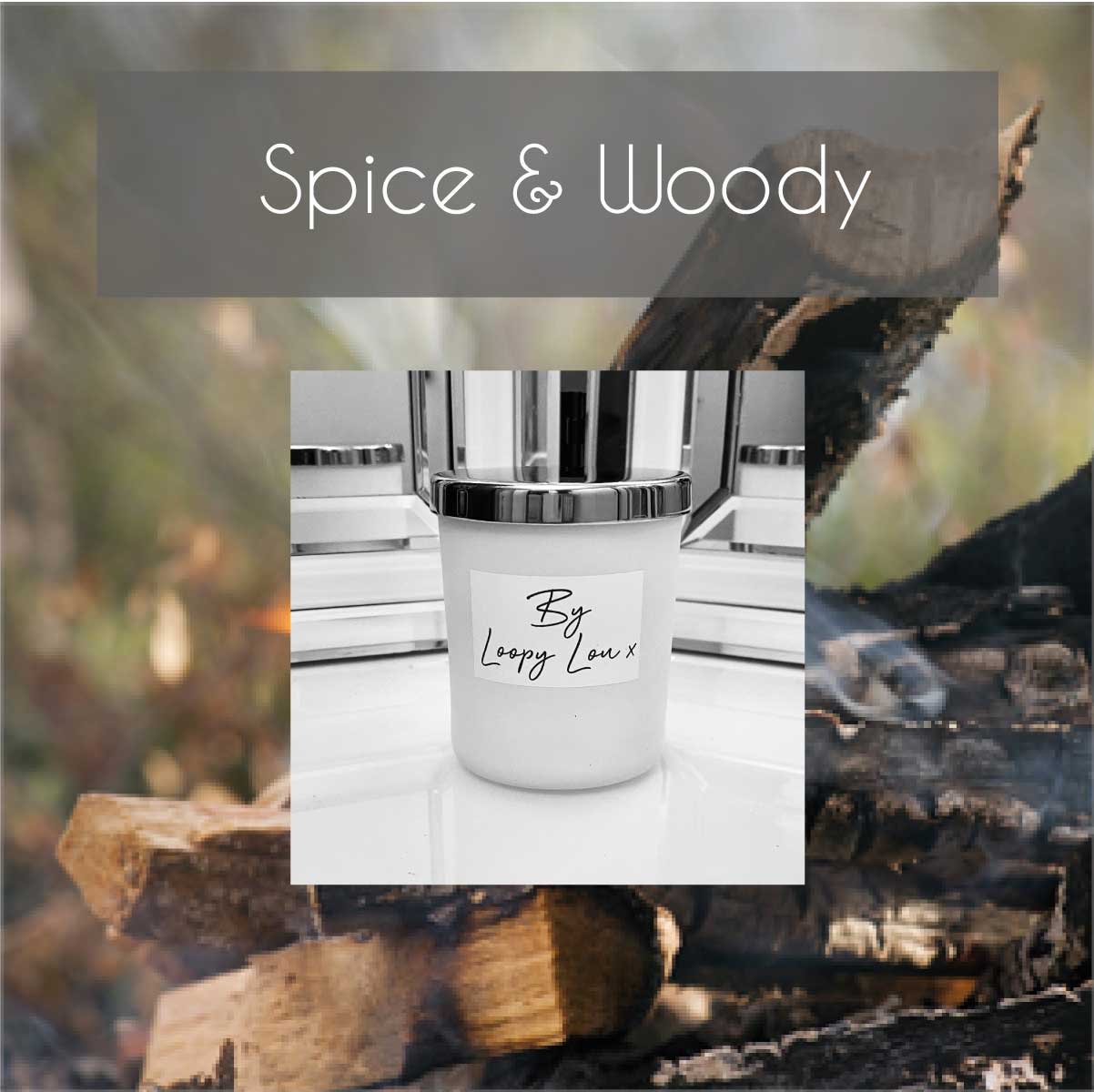 Spice & Woody Inspired Fragrance Inspired Highly Scented 20cl Candles