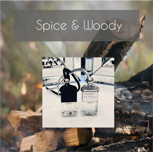 Spice & Woody Inspired Fragrance Inspired Highly Scented Car Air Fresheners