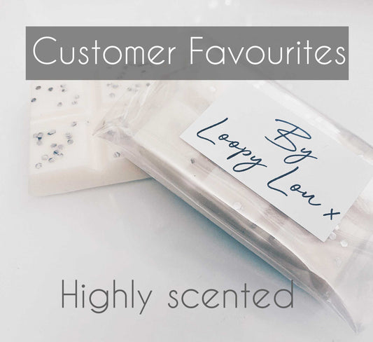 Customer Favourites Highly Scented Wax Melt Bars