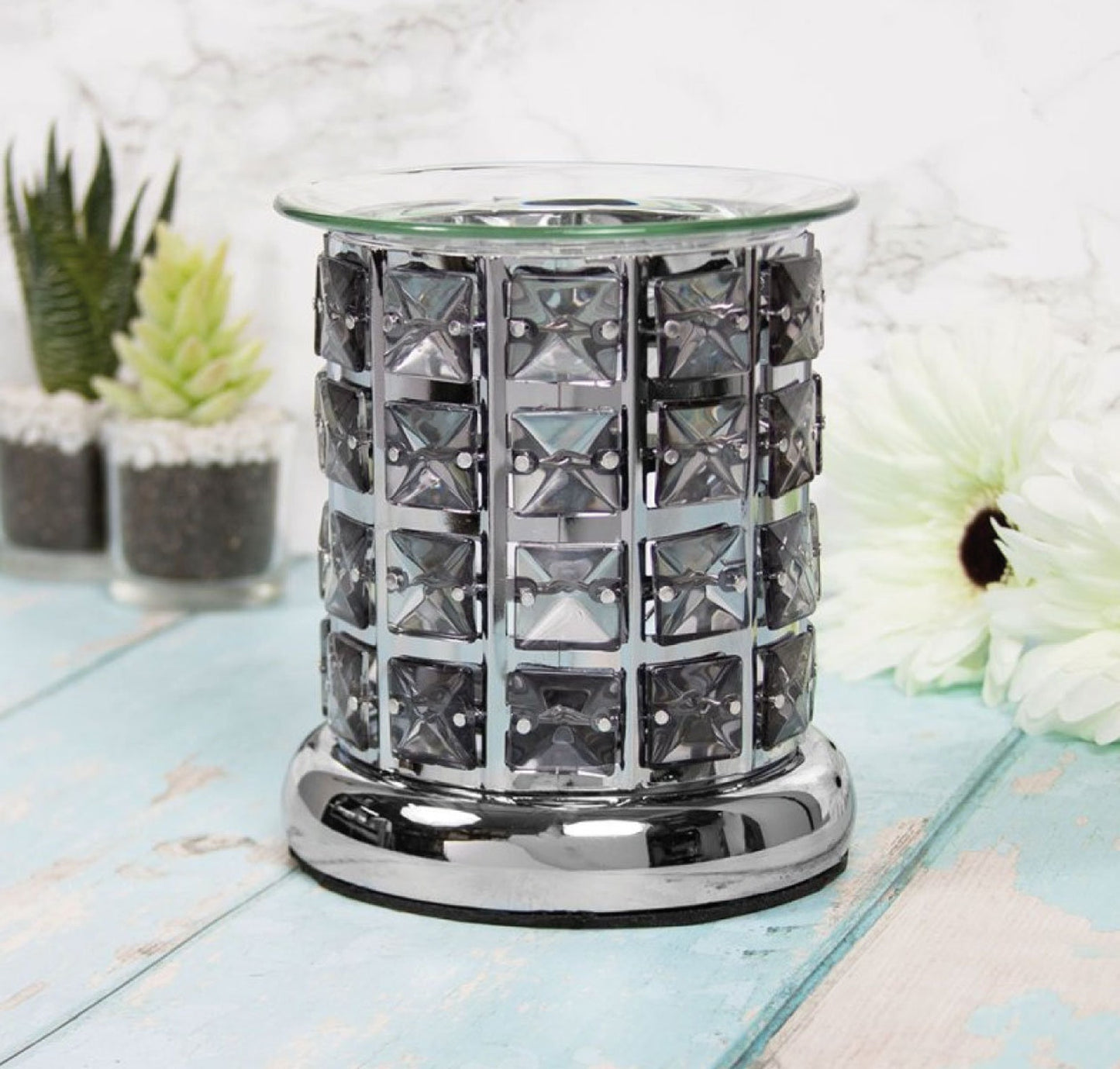 Black Crystal Melt Burner Oil Melt Warmer