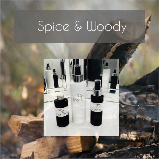 Spice & Woody Inspired Fragrance Inspired Highly Scented Room Sprays