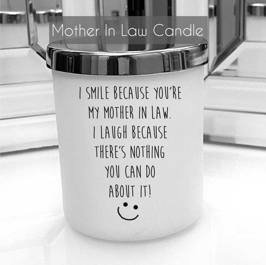 Smile Mother In Law Fragranced Inspired Highly Scented 20cl Candles